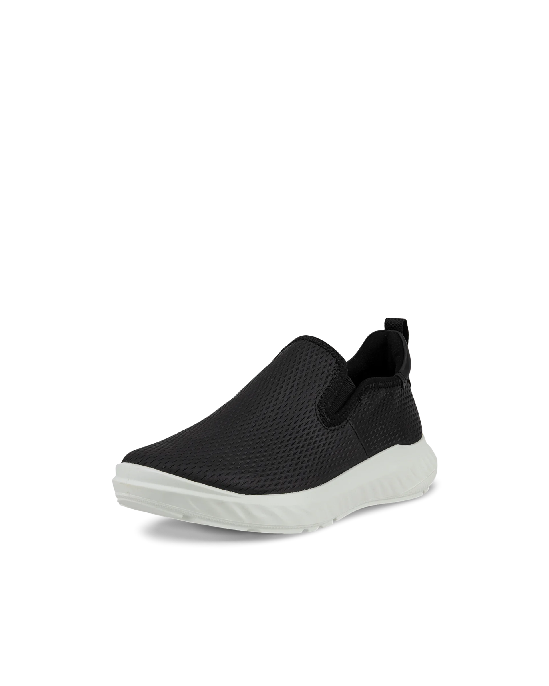 ECCO ATH-1FW Damen Slip-On-Sneaker aus Leder Schwarz