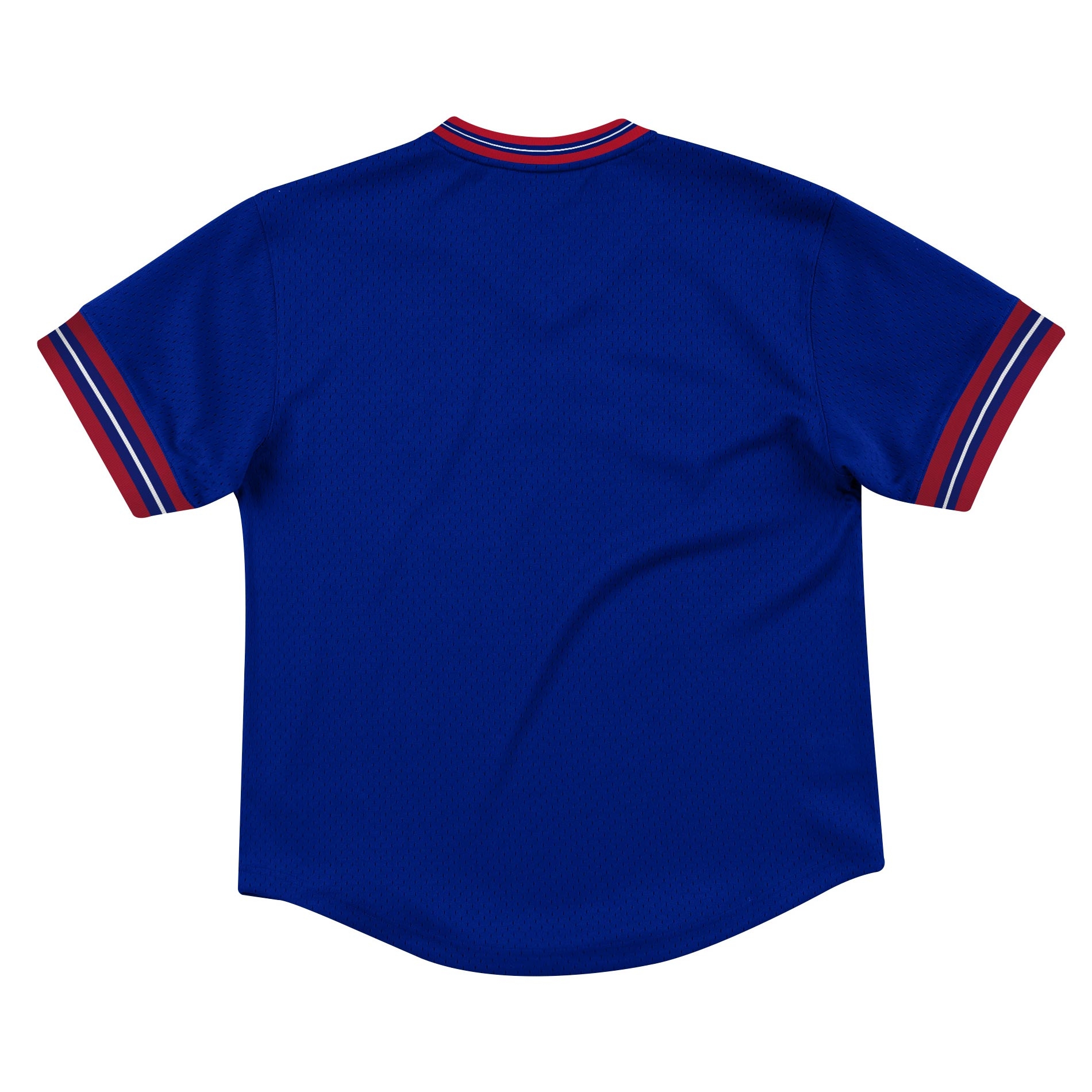 Buffalo Bills Unbeaten Mitchell & Ness NFL V-Neck Mesh Shirt Blue