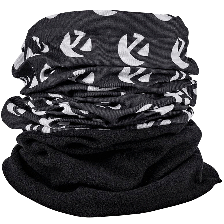 Zeck Fleece Scarf Tube Unisex (Grey\/Black)
