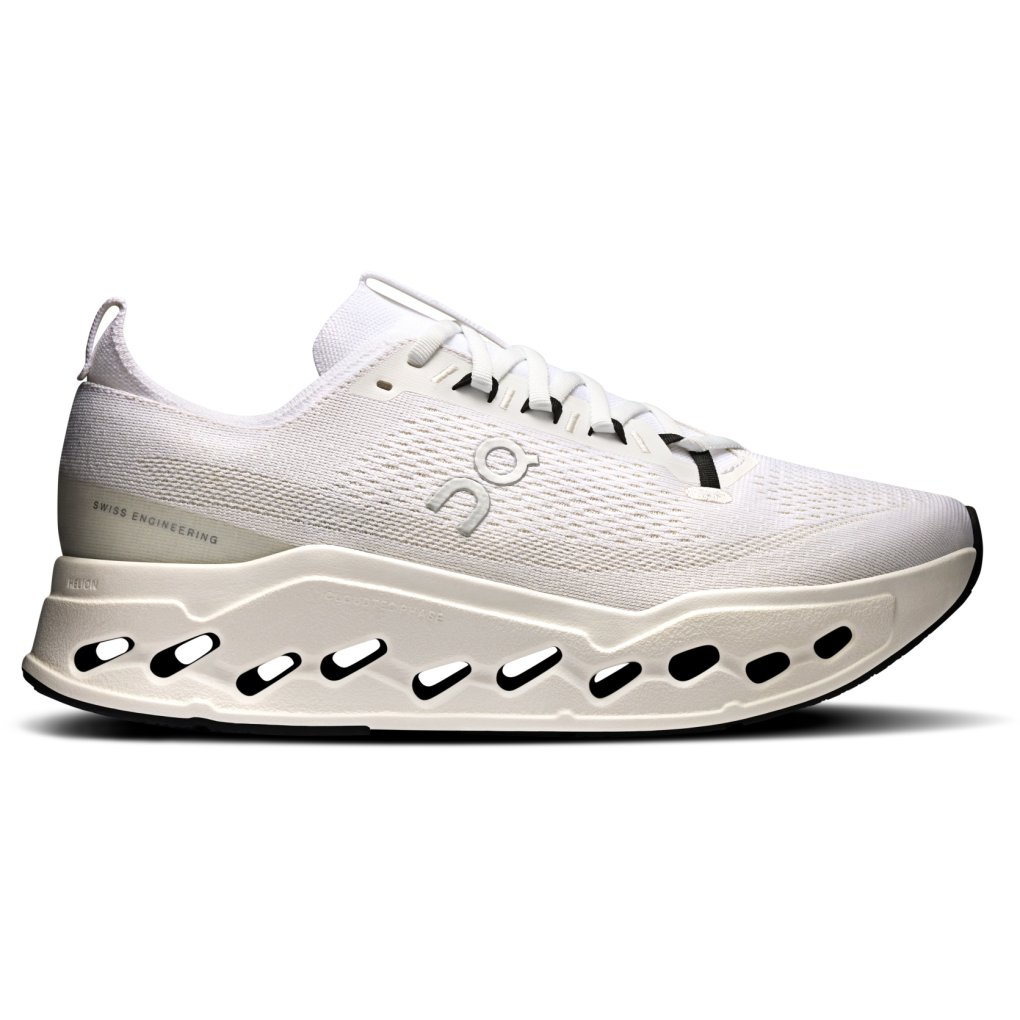 On Cloudsurfer Max Running Shoes Men - White | White