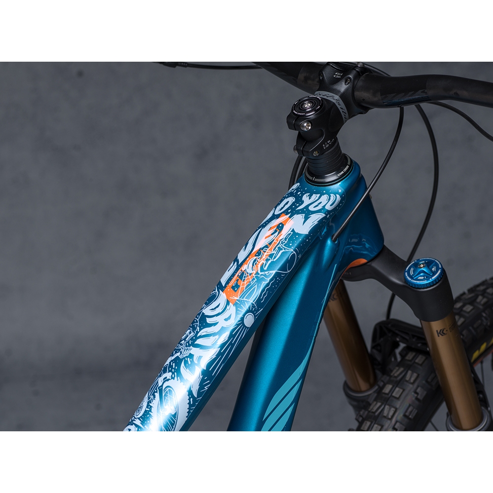 DYEDBRO Frame Protection Kit Fluor - white gloss