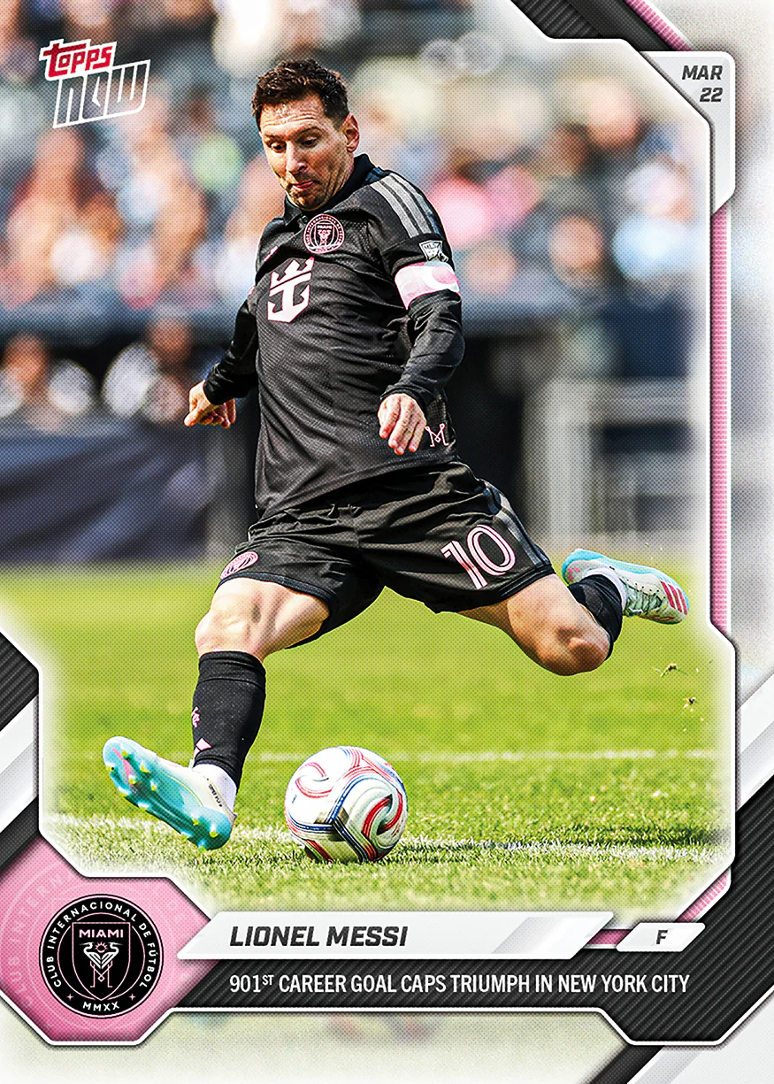Lionel Messi - 2026 MLS Topps NOW® - Card 18 - PR: 4819