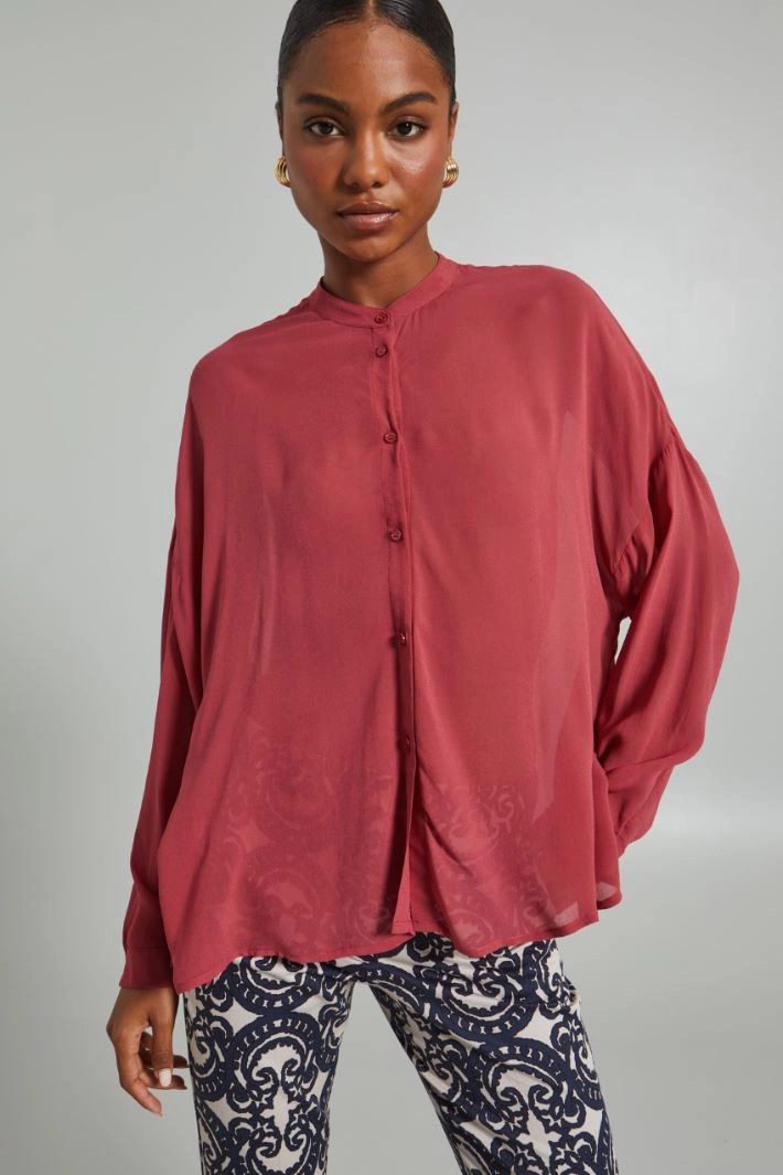 Georgette shirt - PINK
