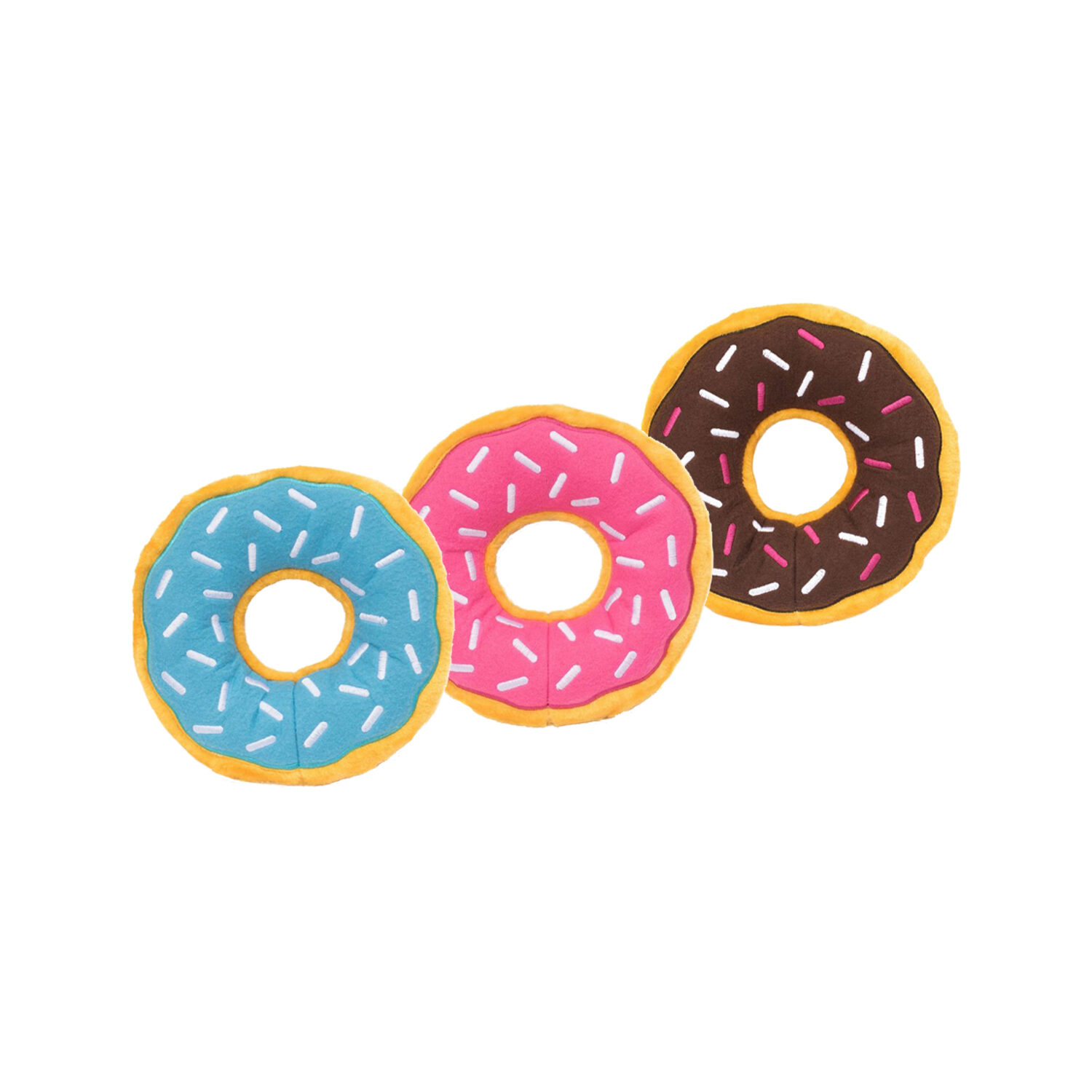 ZippyPaws Donut - Strawberry - M