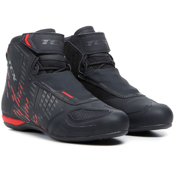 Baskets Moto TCX Boots RO4D WATERPROOF - Noir / RougeRef : OX0336-C145