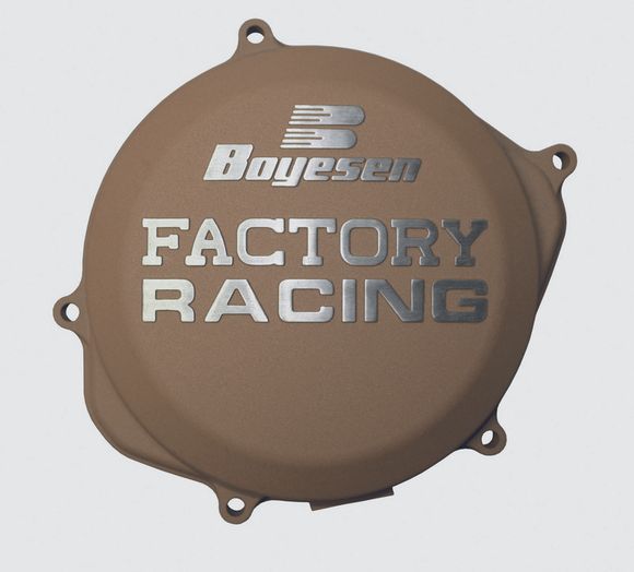 Boyesen factory racing magnesium clutch housing coverKAWASAKI 125 KX 125 (KX125M) - 2003 - 2005Ref: BOY00006A / 1073684