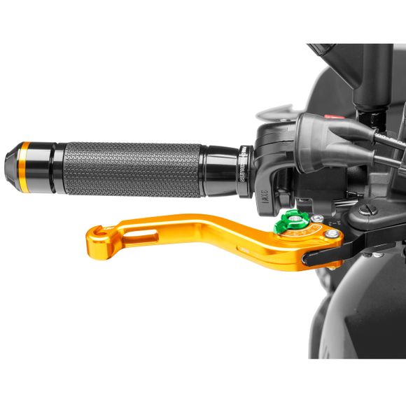 Puig Short 2.0 Brake Lever Gold Universal - GreenRef: PUI0021