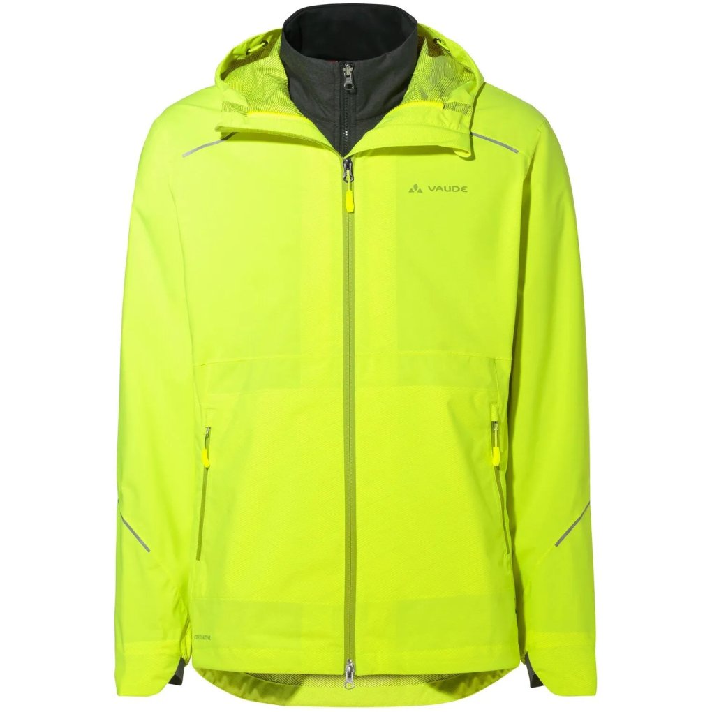 Vaude Yaras 3in1 Jacket Men - neon yellow uni