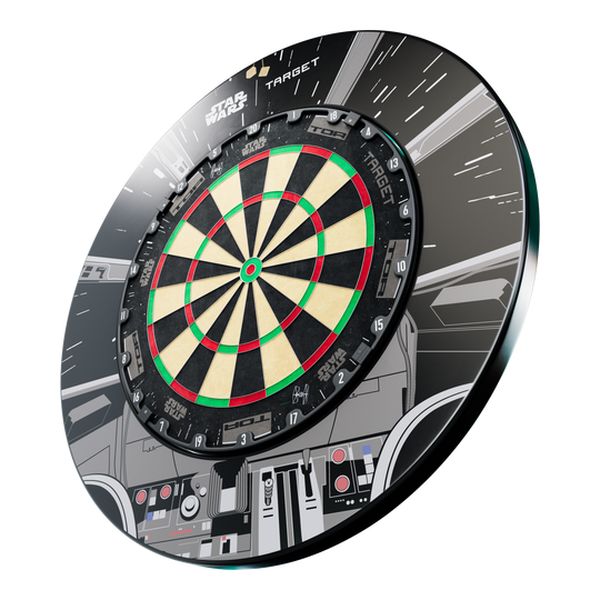 Target Star Wars Millennium Falcon TOR Dartboard Surround Bundle