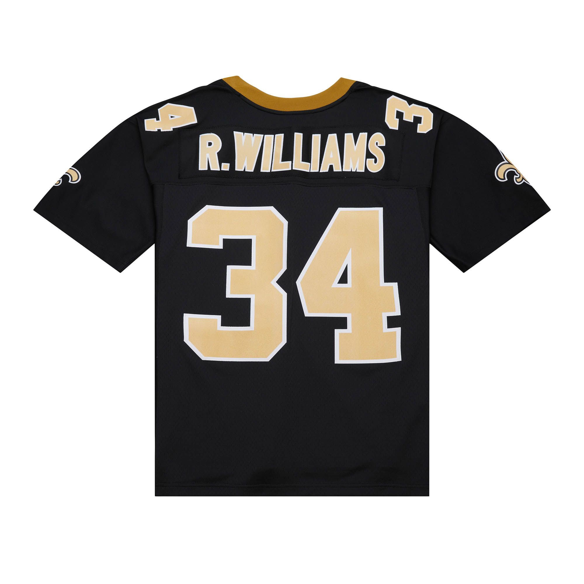 Ricky Williams #34 New Orleans Saints 1999 Legacy Throwback NFL Jersey Black
