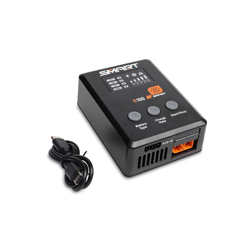S100 1x100W USB-C Smart Charger, 65W USB-C GaN Power Supply Combo Spektrum SPMXC2090C