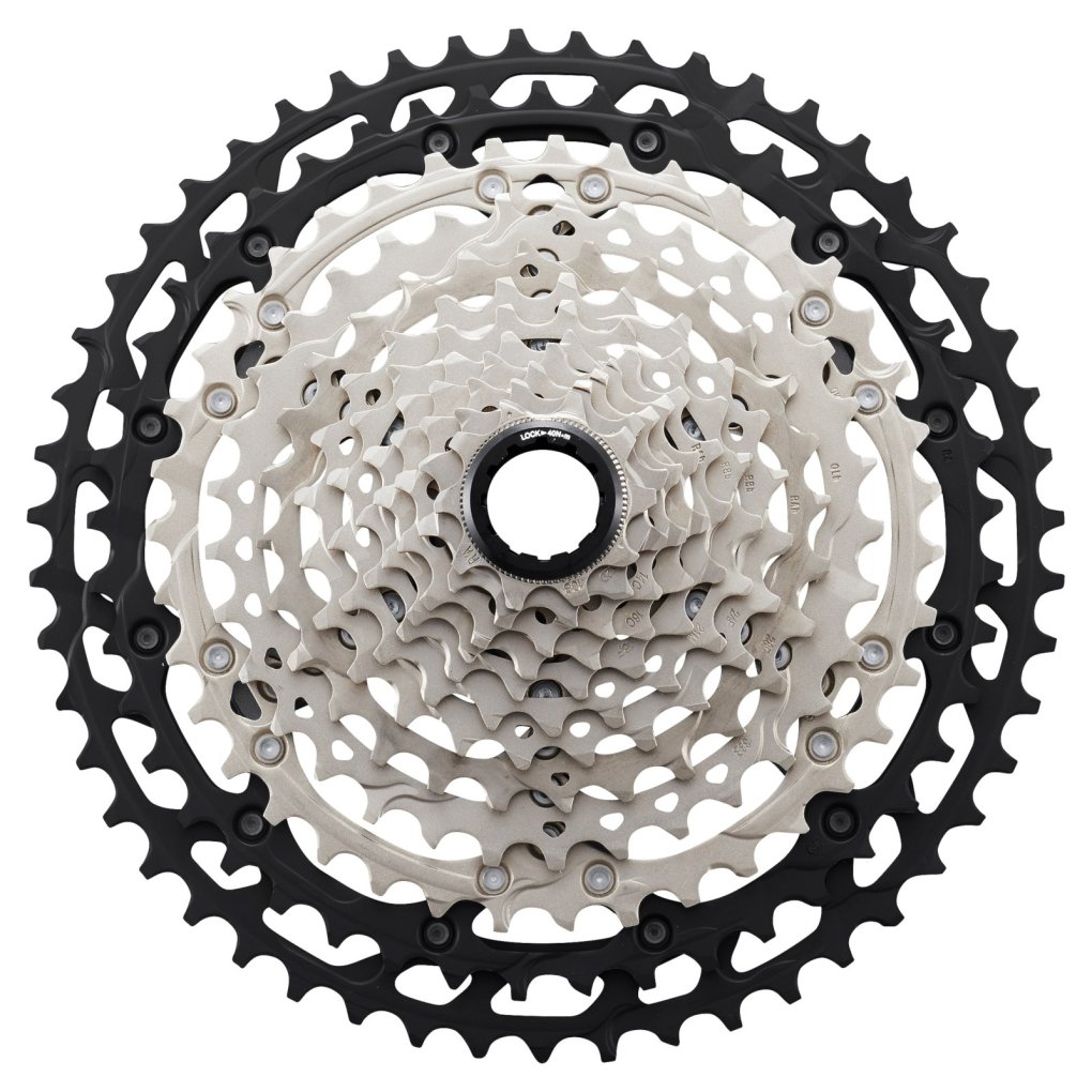 Shimano Deore XT CS-M8100 Cassette 12-speed - black/silver