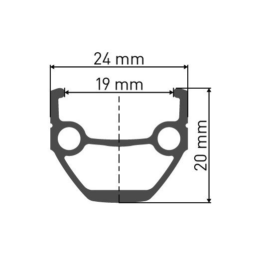 DT Swiss E 535 Rim - 26