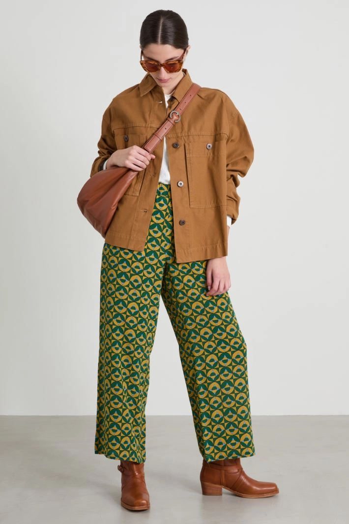 Canvas workwear jacket - COOKIE