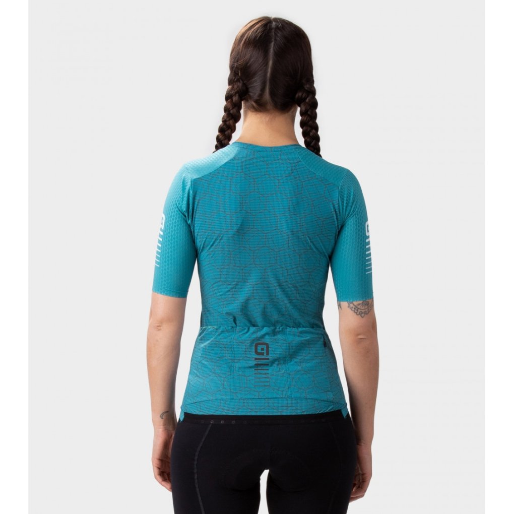 Alé R-EV1 Velocity Short Sleeve Jersey Women - ottanio blue