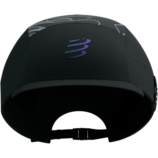 Compressport 5 Panel Light Cap - black/aurora