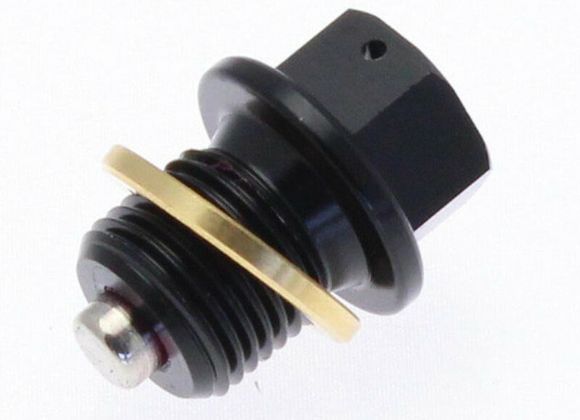 Tecnium Magnetic Oil Drain Plug - Black Aluminum M20x1.5x14BMW 450 G 450 X (0145) - 2008 - 2010Ref: TE00484A / 1009729