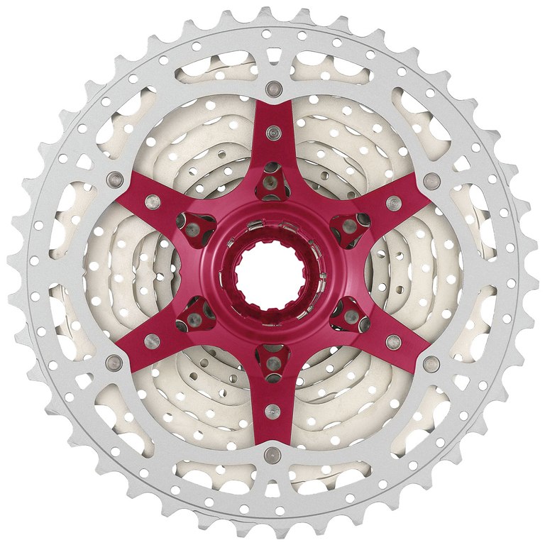 SunRace CSMX3 Cassette 10-speed - metallic silver