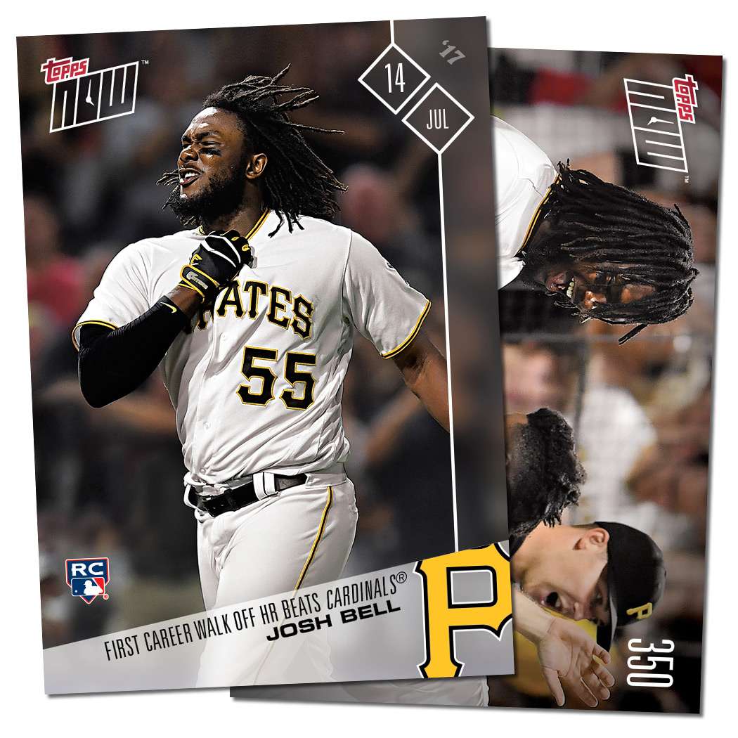 Josh Bell - 07/14/2017 TOPPS NOW® Card 350 - Print Run: 480