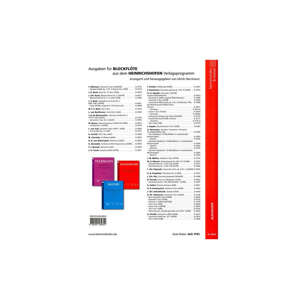 Heinrichshofen Verlag Quartett