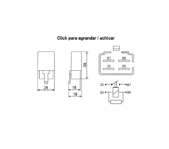 Tecnium turn signal relay, waterproof mini-relayRef: Te20307A / 1148672
