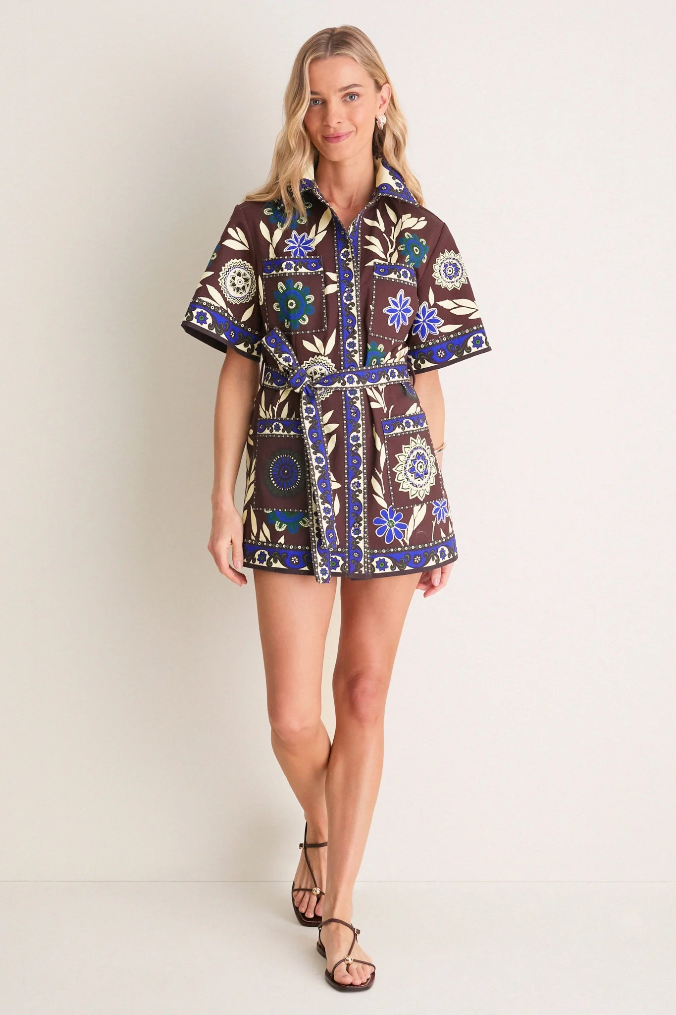 Chocolate Jasper Mini Dress