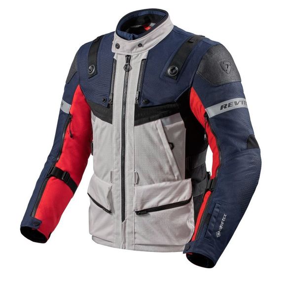 Rev it DEFENDER 3 GORE-TEX® Motorcycle Jacket - Red / BlueRef: RI1159-C46455