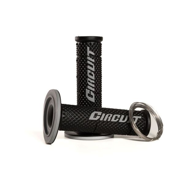 Circuit Equipment V Universal handlebar grips - Black / GrayRef: cre0012 / ma018-213