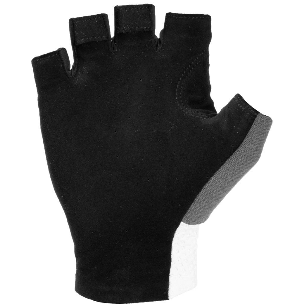 CUBE RACE Short Finger Gloves - white