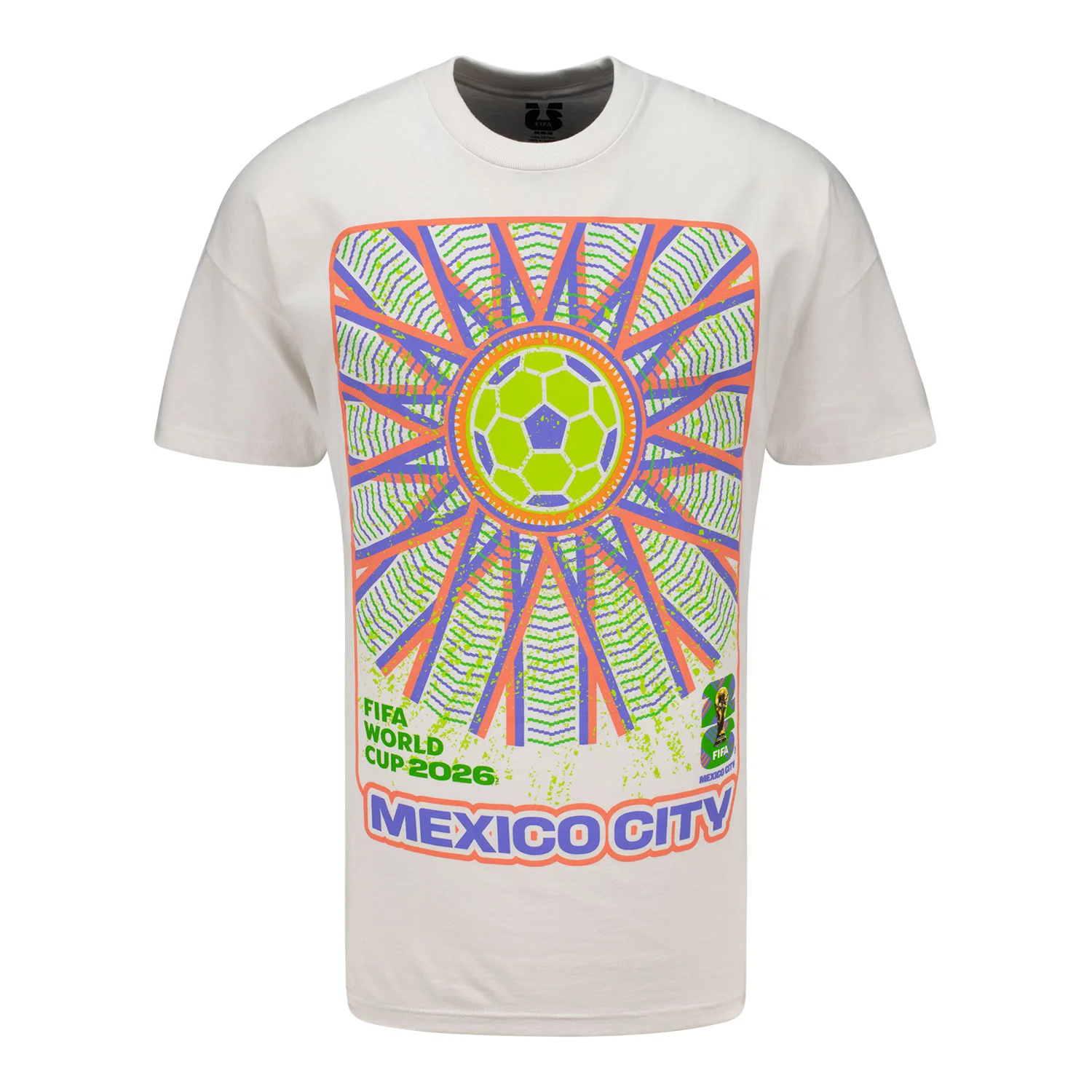2026 Soccer Fan Collection Mexico City Homestyle T-Shirt - Unisex