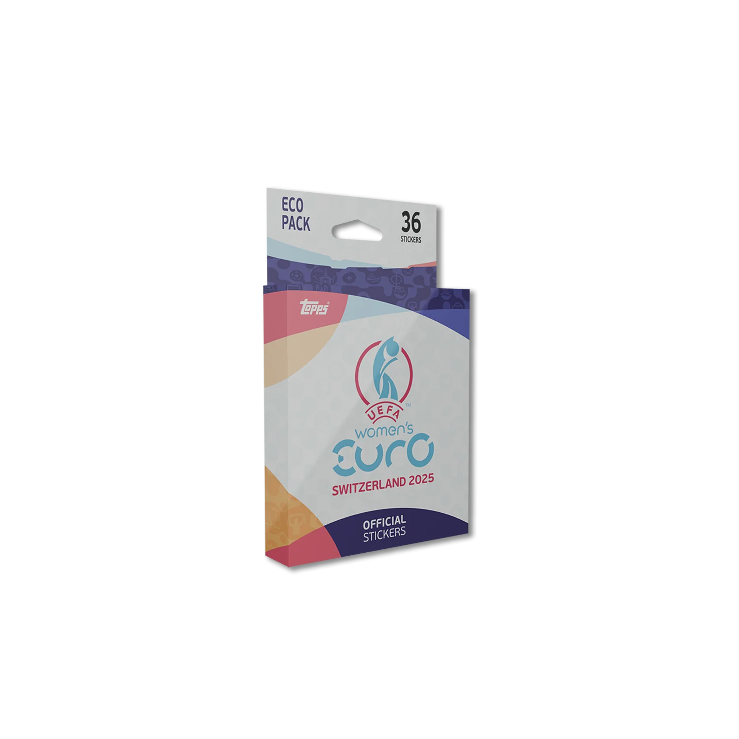 Topps Official Women's Euros 2025 Sticker Collection - Eco Pack