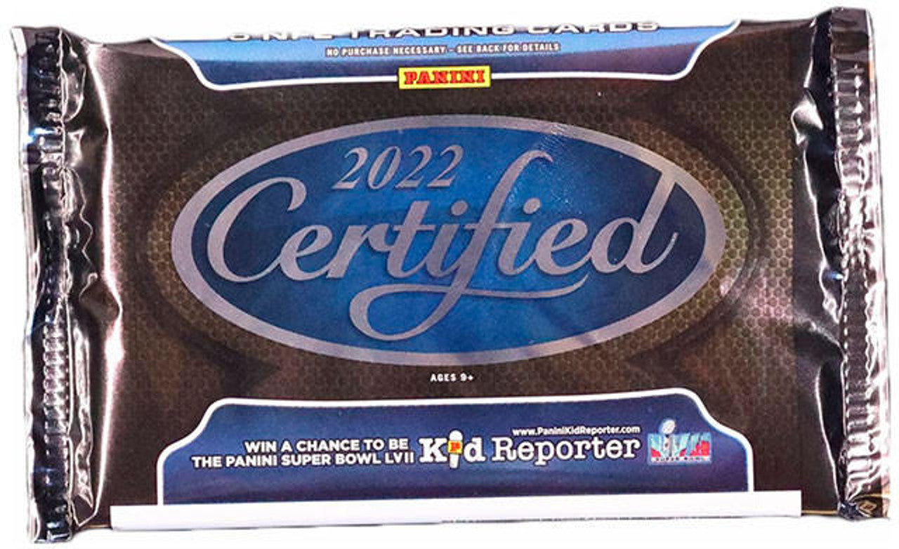 2022 Panini Certified Football Hobby Pack