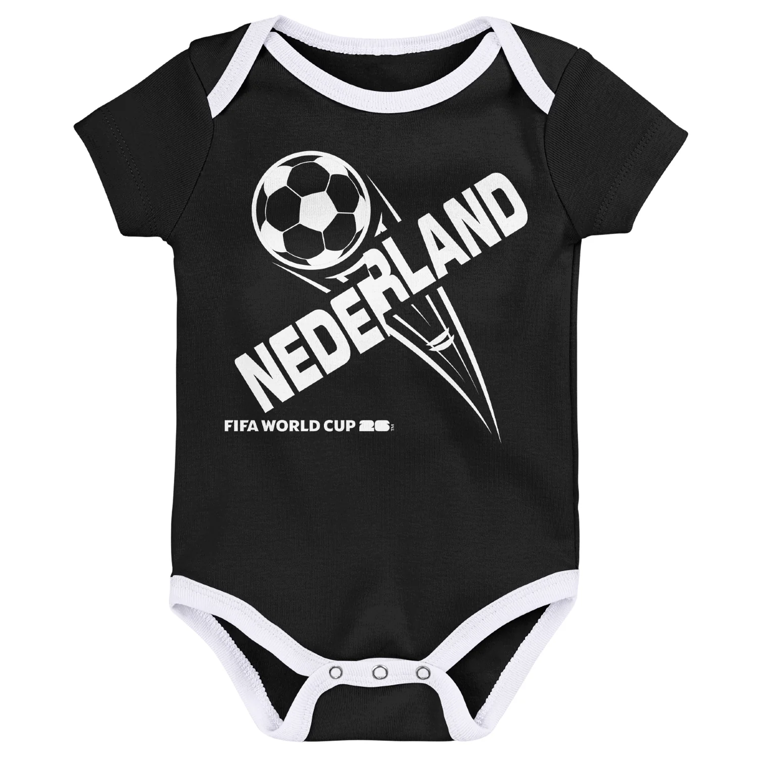 2026 Soccer Fan Collection Nederland Onesie 3 Pack - Infant