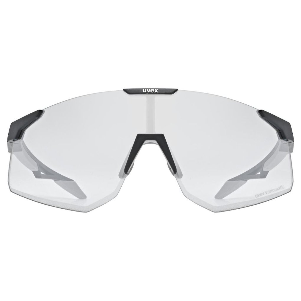 Uvex pace perform small V Glasses - black matt/litemirror silver variomatic