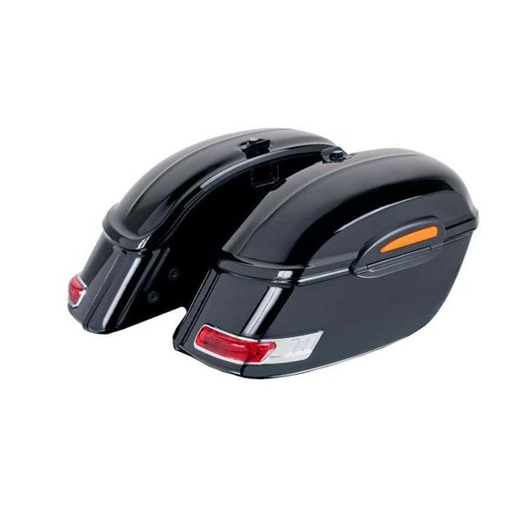 CustomAcces Rigid Touring Top Case (2 x 33 liters) Universal - BlackRef: ARS002N