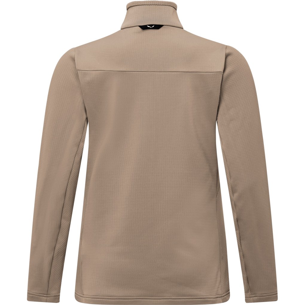 Salewa Puez Cammino Polarlite Half Zip Longsleeve Shirt Women - quicksand 7180