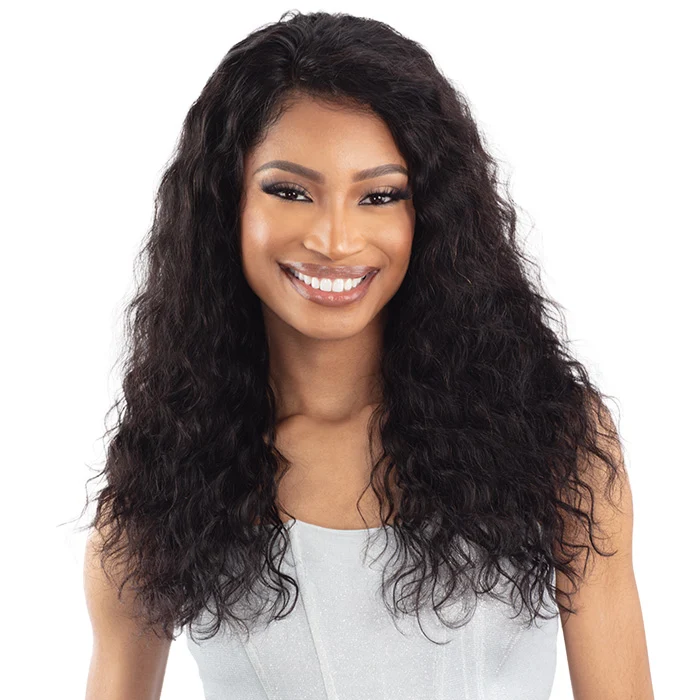 Shake N Go Glossy 100% Virgin Remy Hair Glueless HD 13x5 Lace Frontal Wig - DEEP 22