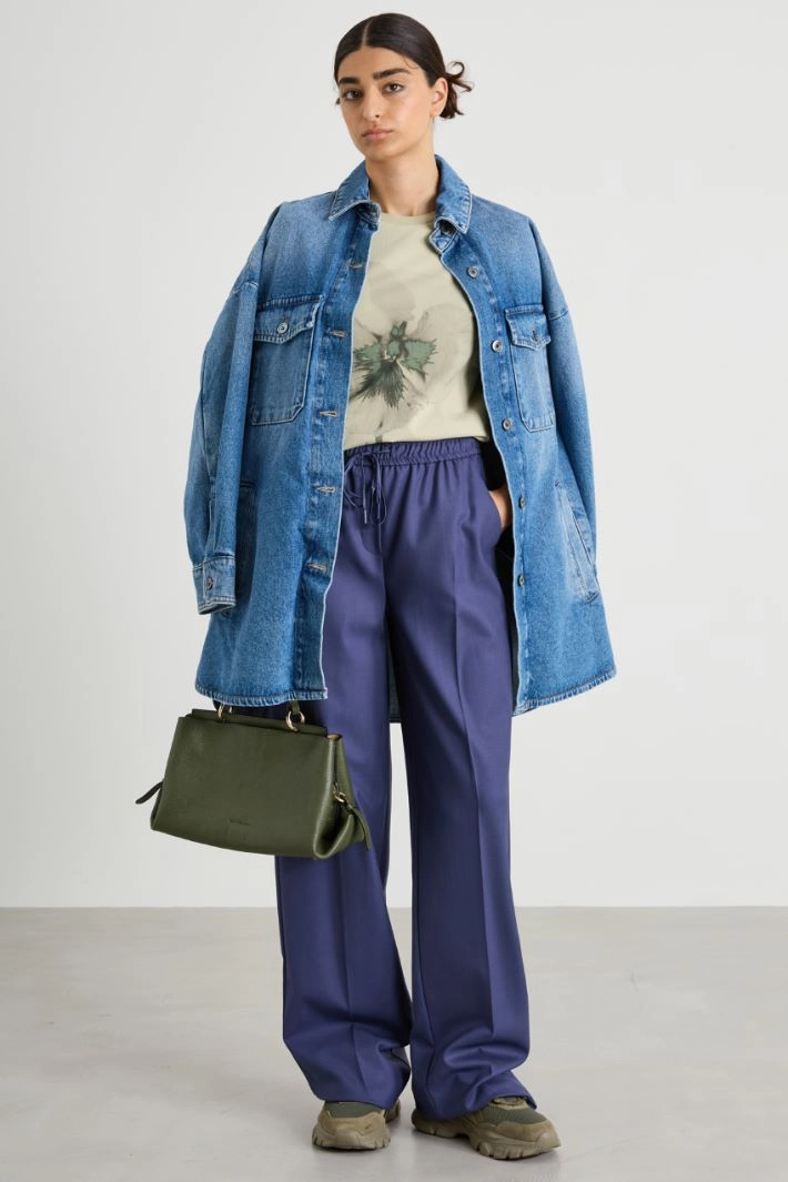 Printed T-shirt - LIGHT GREEN