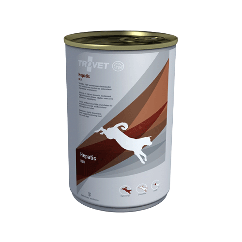TROVET Hepatic HLD Hond - 6 x 400g Tins