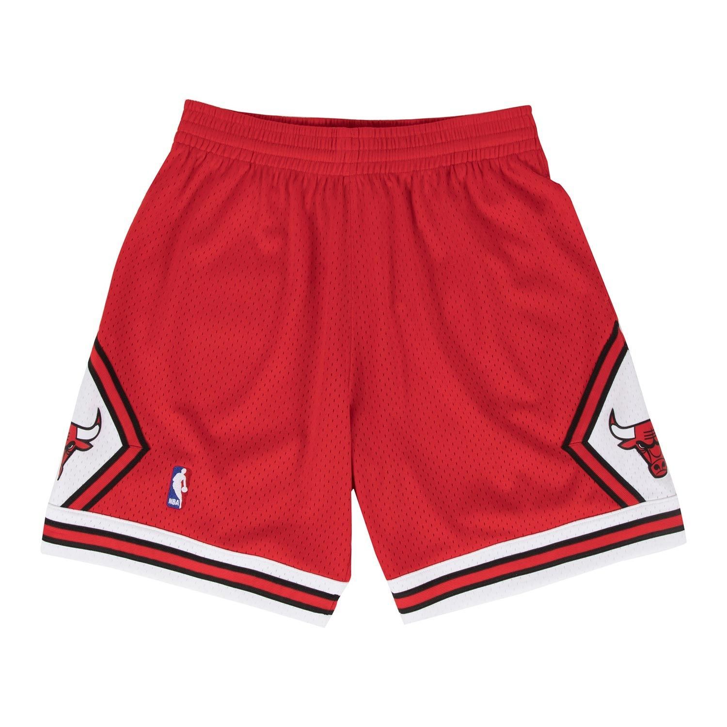 Chicago Bulls 1997-98 Mitchell & Ness Swingman NBA Shorts Red