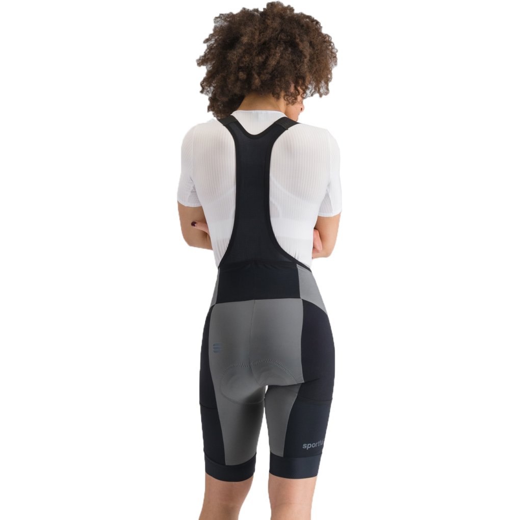 Sportful Supergiara 2 Bibshorts Women - 125 Gun Metal / Black