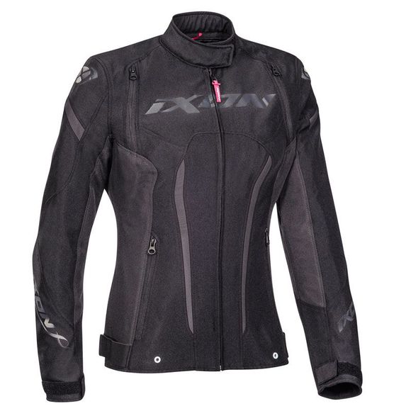 Ixon Striker Lady - Black Motorcycle JacketRef: IX1431-C757