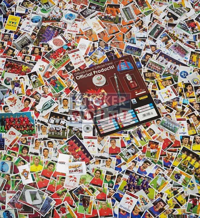 Panini EURO 2008 Complete Set - All Stickers + Album
