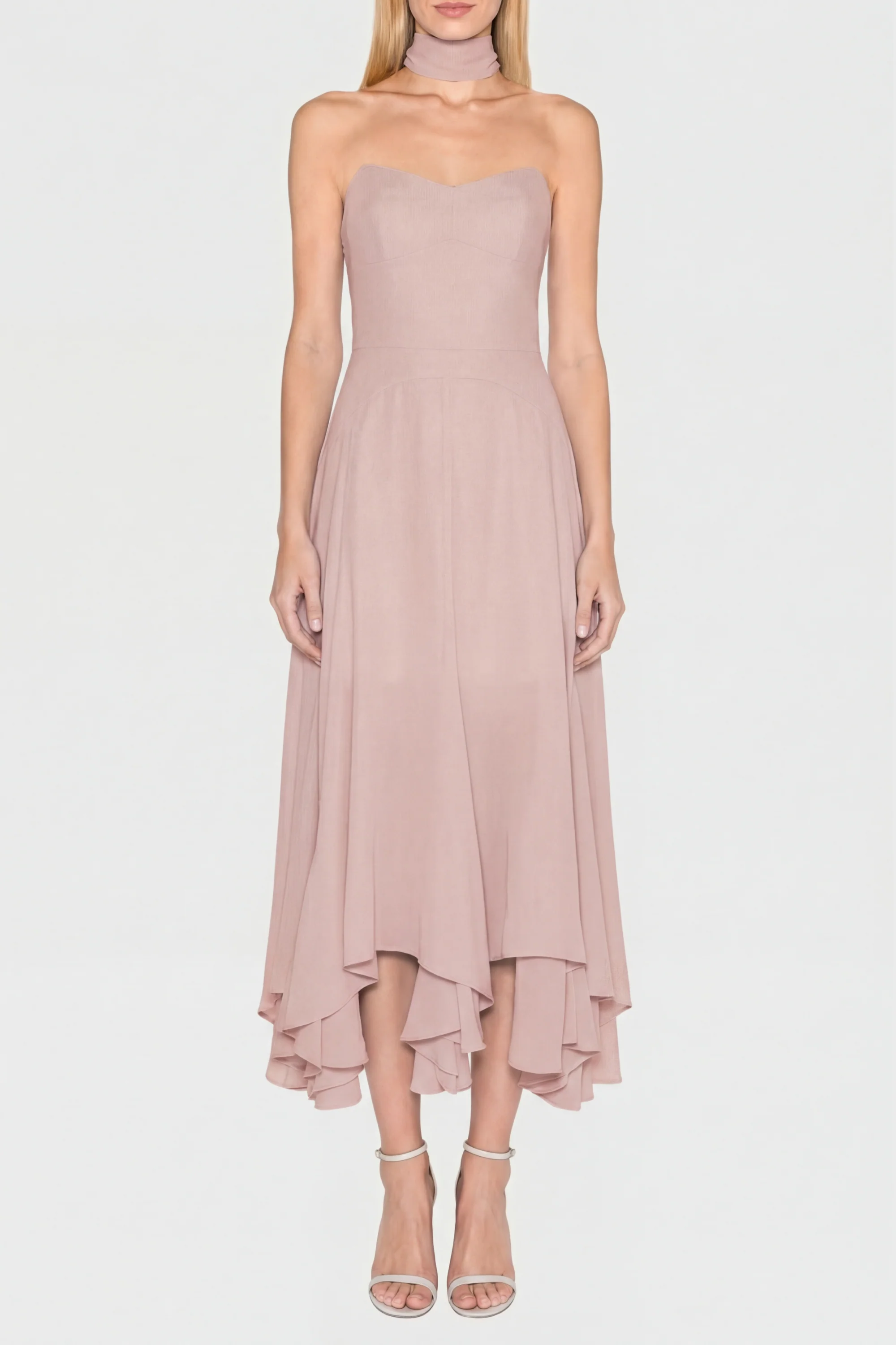 Monterey Dress With Scarf