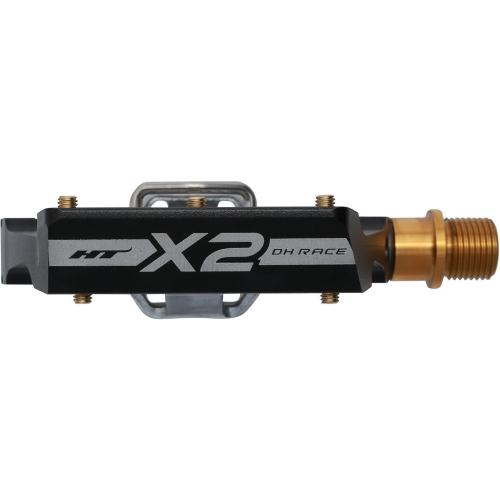 HT X2T Clipless Pedal Aluminium / Titanium - black