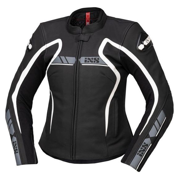 IXS SPORT LD RS-600 1.0 WOMEN'S Motorcycle Jacket - Black / GreyRef: IS0933
