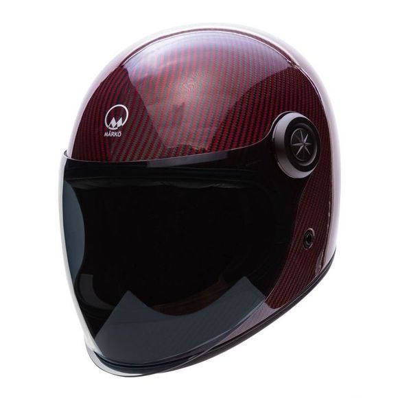 MARKO Darkside Carbon - Red full helmetRef: MKO0019