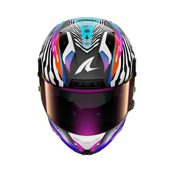 Shark AERON SPEED-FANCY Full Face Helmet - White / OrangeRef: Sh1835-Cwo