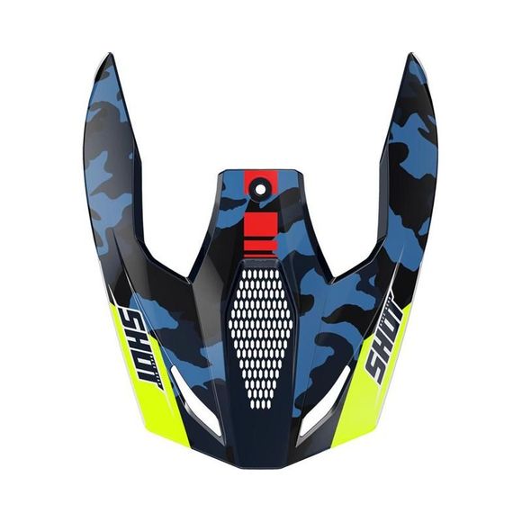 Tt Shot Furious Kid Visor - Blue/YellowRef: So3064 / A05-21Oc-Bk1-P01