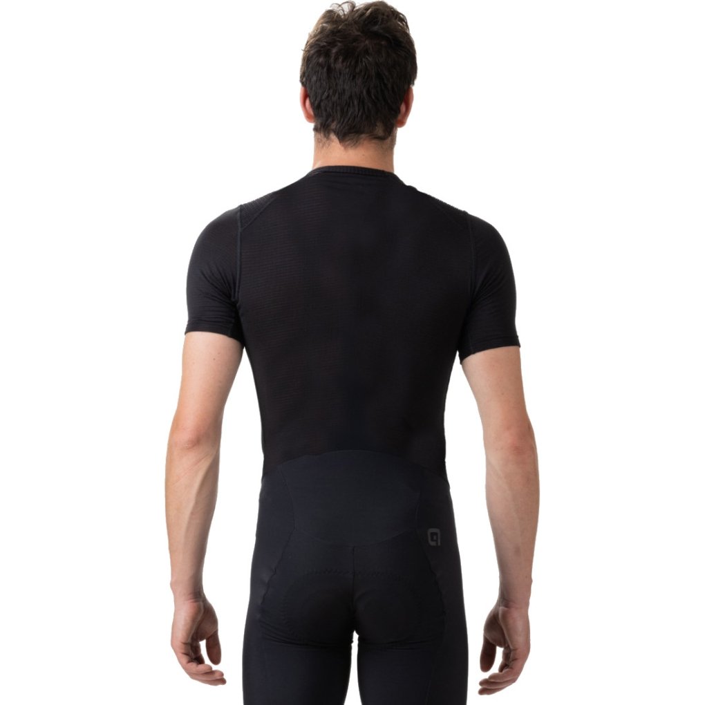 Alé Grid Short Sleeve Base Layer Men - black